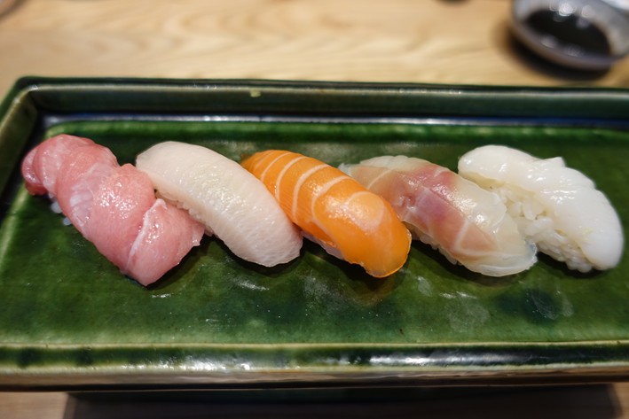 sushi selection