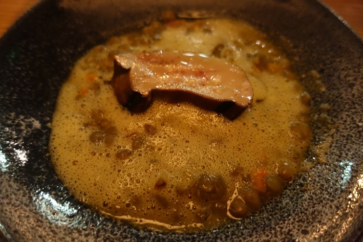 poached foie gras