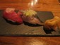 sushi or una and mackerel