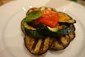 grilled aubergine side dish